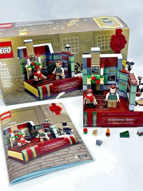 Lego Other - Lego 40410 Charles Dickens Tribute A Christmas Carol Set Almost Complete Read